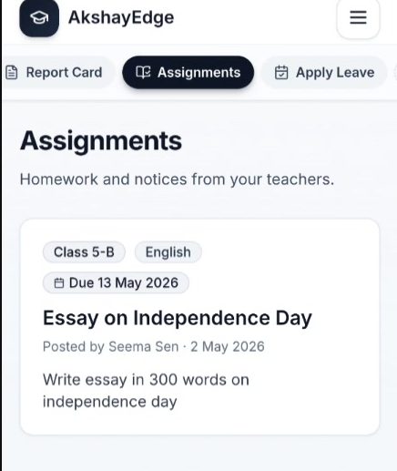 Assignments